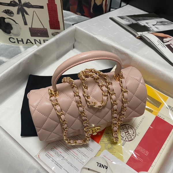 CL MINI FLAP BAG WITH TOP HANDLE